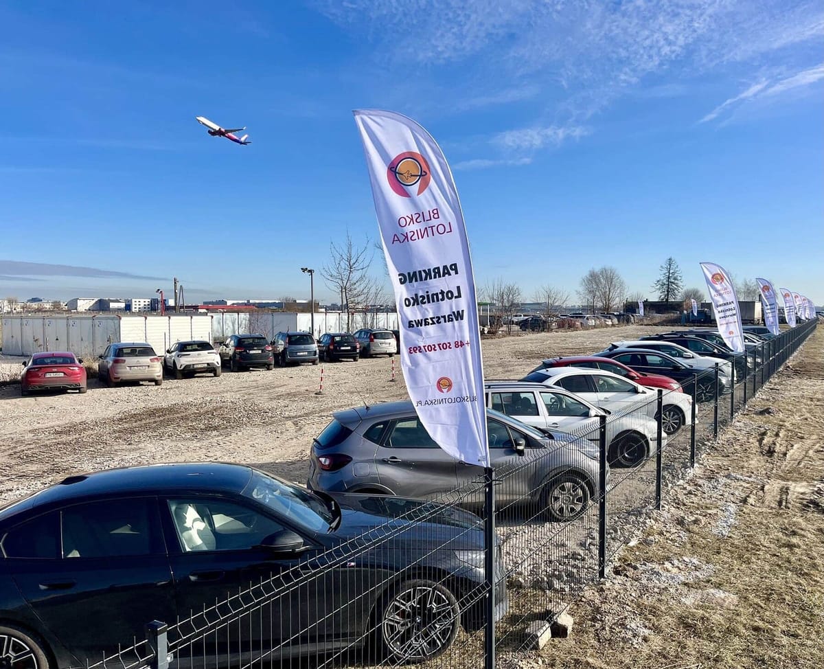 Strzeżony parking Lotnisko Okęcie