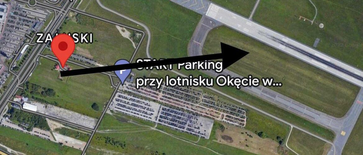 Parking lotnisko Chopina w Warszawie